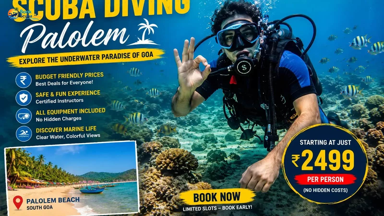 Affordable Scuba Diving in Palolem