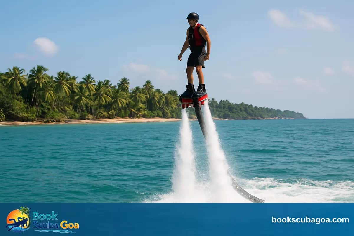 Flyboarding in Goa: An Adrenaline Rush Above Water — Book Scuba Goa