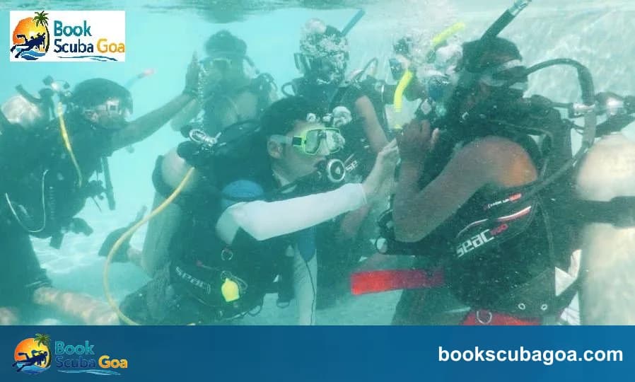 Scuba Diving with Island Trip Goa
