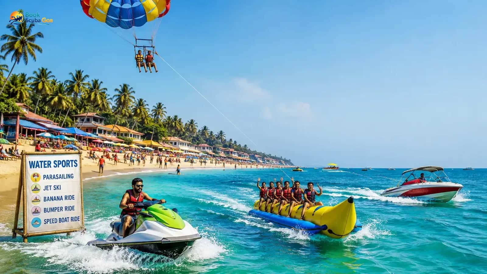 Water Sports in Baga Goa: Prices and Exciting Activities